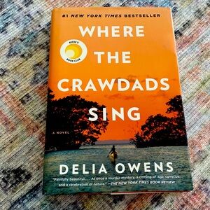 Where The Crawdads Sing by Delia Owens hardcover book